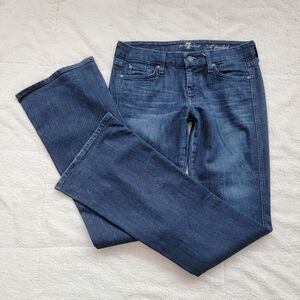 7famk 27x35 A Pocket Low Rise Bootcut Leg Jeans